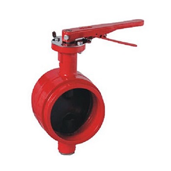 Van phòng cháy chữa cháy : MSS SP-67 300PSI Grooved-End Butterfly Valves